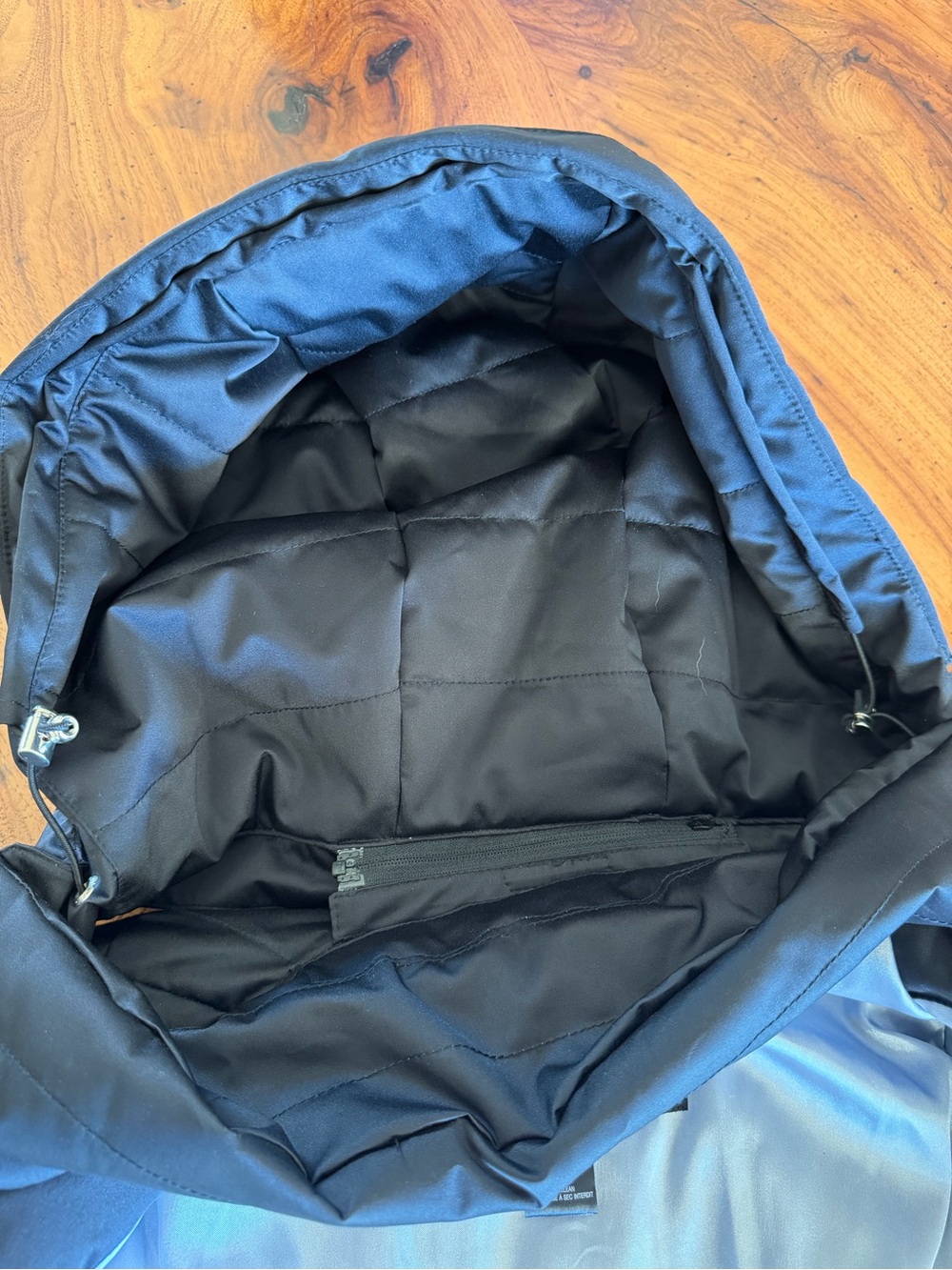NILS Black Quilted Hooded Utility Jacket - Picture 8 of 14